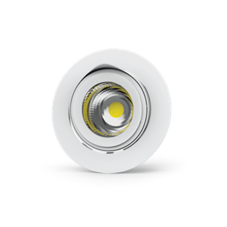 Светильник LED  DL/R встраиваемый поворотный 40град 195*159мм 50W 4000K белый (⌀185mm)