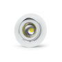 Светильник LED  DL/R встраиваемый поворотный 40град 195*159мм 50W 4000K белый (⌀185mm)