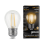 Лампа светодиодная LED 5Вт E27 220В 2700К шар