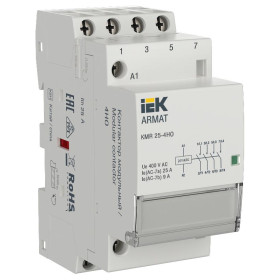 ARMAT Контактор модульный KMR 25А 24В AC/DC 4НО