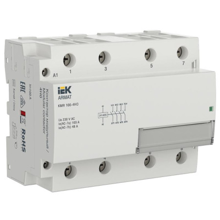 ARMAT Контактор модульный KMR 100А 24В AC/DC 4НО