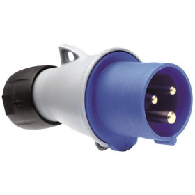 Вилка кабельная ICAT 16A. 2P+E. IP44 216-P6