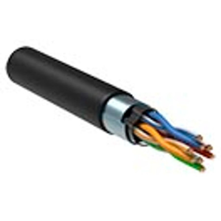 Витая пара F/UTP 5E 24AWG 4PR LDPE 1м черн. 305м РФ