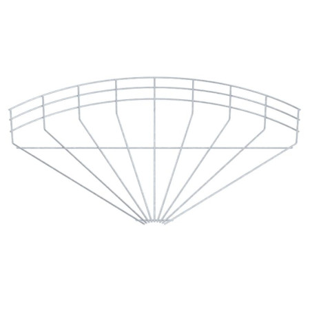Угловая секция 90° 105x500 (GRB 90 150 FT)