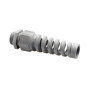 Сальник каб. NCGS-M122LG-L, PA6, свет.серый, резьба M12 3-6.5, 10 шт. в пачке