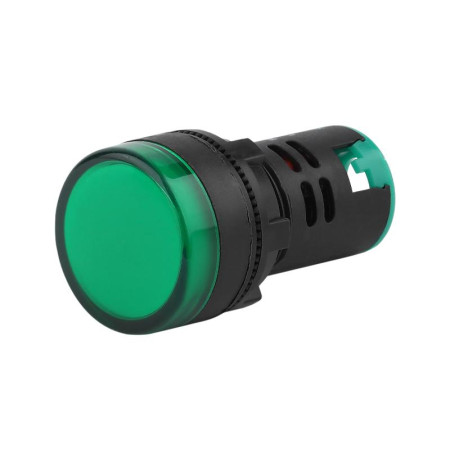 Лампа AD22DS(LED)матрица d22мм зеленый 230В (10/1000/12000)