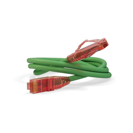 Патч-корд PC-LPM-UTP-RJ45-RJ45-C5e-3M-LSZH-GN U/UTP, Cat.5е, LSZH, 3 м, зеленый