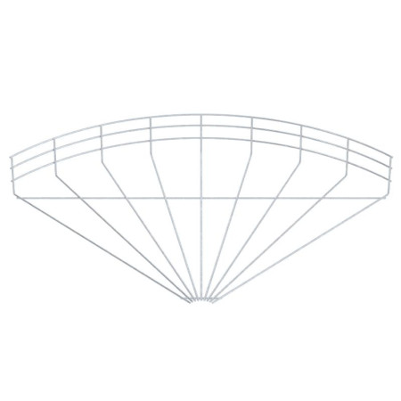 Угловая секция 90° 105x600 (GRB 90 160 FT)