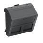 Корпус компьютерной розетки Modul45 тип OBO (наклонный) 45x45 мм (черный) (DTS-2RM SWGR1)