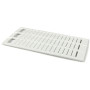 Маркировка MC512 blank (45) чистая, 45 шт. в пластине, для клемм ZS4...