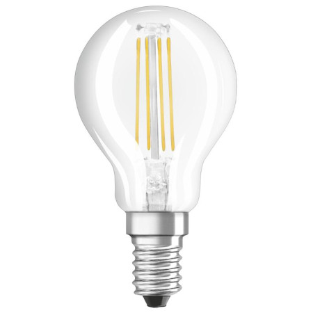 Лампа светодиодная филаментная LED Star Р 4,5W/865 230V FIL E14 10X1