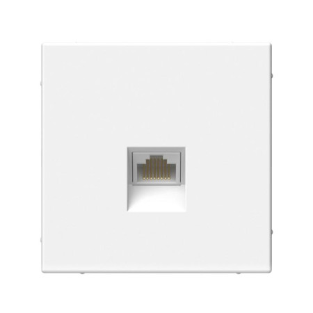 ArtGallery Белый Розетка компьютерная RJ45, кат. 6A, механизм