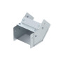 Вертикальная секция 45° внутр. с крышкой 150х75мм, FS (SA6345I)