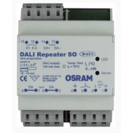 Аксессуар для LED-систем DALI REP SO 16X1
