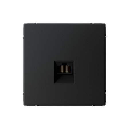ArtGallery Карбон Розетка компьютерная RJ45, кат. 6A, механизм