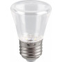 Лампа светодиодная для белт лайта LB-372 (1W) 230V E27 2700K С45 колокольчик прозрачный