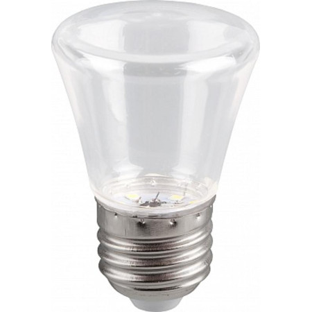 Лампа светодиодная для белт лайта LB-372 (1W) 230V E27 2700K С45 колокольчик прозрачный