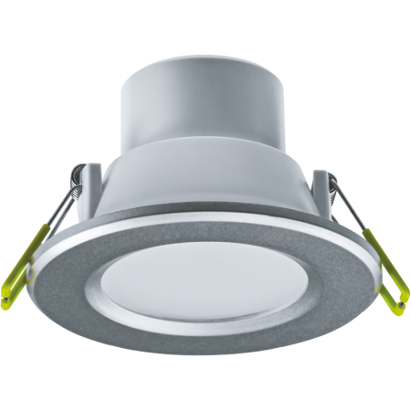 Светильник светодиодный ДВО NDL-P1-6W-840-SL-LED (аналог R63 60 Вт) (d100) 6Вт 4000К IP44 опал
