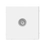 ArtGallery Белый Розетка TV оконечная 1DB, механизм