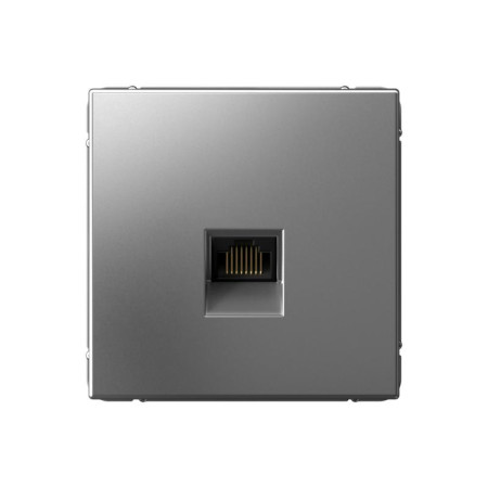 ArtGallery Сталь Розетка компьютерная RJ45, кат. 6A, механизм