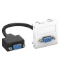 Мультимедийная рамка VGA Modul45 (белый) (MTG-VGA F RW1)