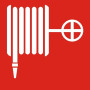 Пиктограмма (пластина) ППБ 0001 Пожарный кран (260х130) URAN/ANTARES