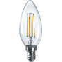 Лампа светодиодная  OLL-F-C35-12-230-2.7K-E14