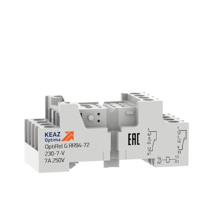 Розетка для реле OptiRel G RR94-74-230-7-V