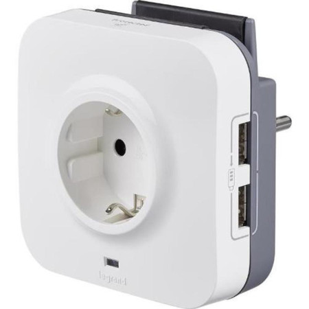 Разъём 2К+З, 2xUSB+Подставка для телефона