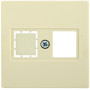 НK45-1-БК Накладка комп. RJ45 Cat5e/6 BOLERO кремовый