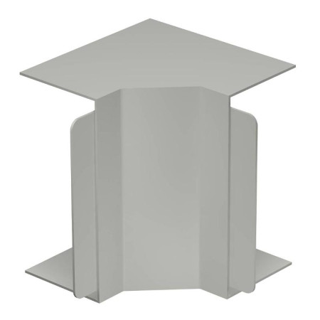Крышка внутреннего угла кабельного канала WDK 80x170 мм (ПВХ,серый) (WDK HI80170GR)
