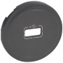 Celiane Графит Накладка Розетки USB розетки 1-ой