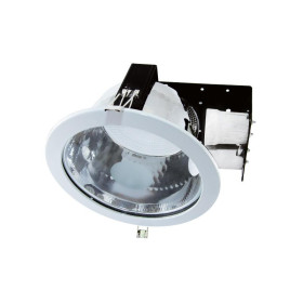 Светильник встраиваемый под лампу ЛВО 05 Downlight 2х15Вт КЛЛ Е27 IP20