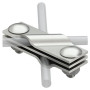 Соединитель стержня заземления и прутка (2760 8-10 V4A)