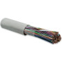 UUTP100-C3-S24-IN-PVC-GY Кабель витая пара, неэкранир. U/UTP, категория 3, 100 пар (24 AWG),одножил. (solid), PVC, серый
