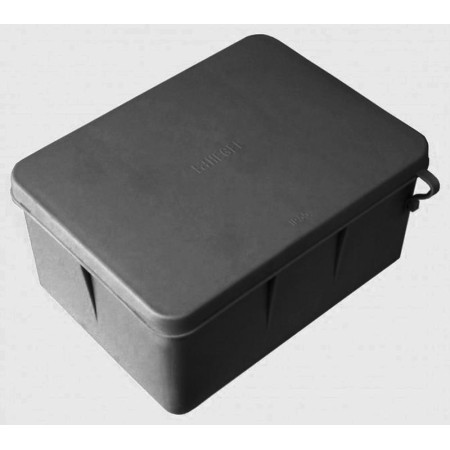 Коробка распределительная без гермовводов (черная) 150х110х70 IP 55