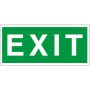 Знак безопасности BL-3517.E25"EXIT"