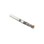 SFUTP4-C5E-P26-IN-PVC-WH-305 (305 м) Кабель витая пара, экранир. SF/UTP, категория 5e, 4 пары(26 AWG), многожил. (patch) PVC