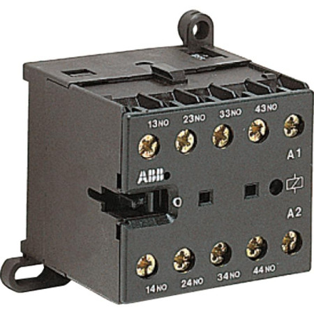 Миниконтактор K6-40-E -F 3A (400В AC3) катушка 220В АС