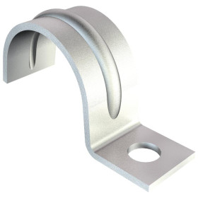 Крепежная скоба металл. однолапковая 28mm (1015 28 G)