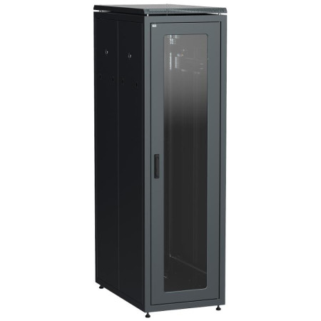 ITK LINEA N 47U 800х1000мм стекл. пер. дв. задн. перф. чер.