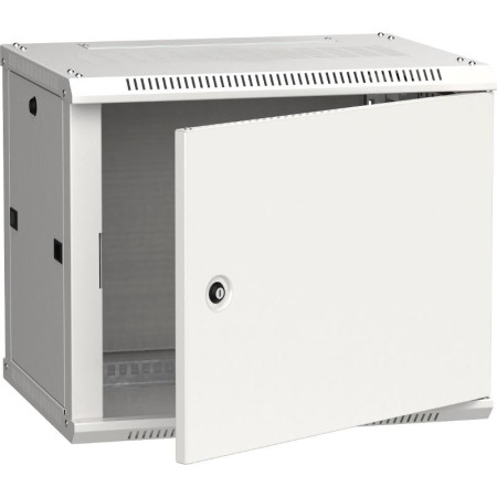 Шкаф LINEA W 9U 600x450 мм дверь металл, RAL7035