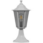 Светильник садово-парковый 6204 100W 230V E27 195*195*455мм белый