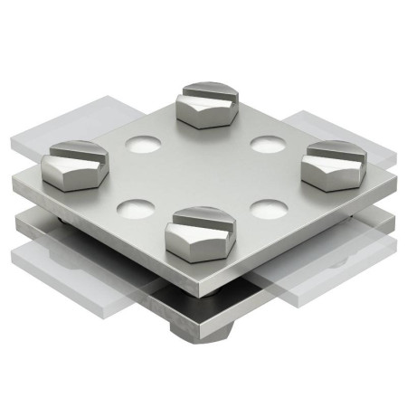 Соединитель полосы крестовой (256 A-DIN 30 V4A)