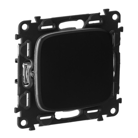 Valena ALLURE DIY Антрацит Переключатель 1-клавишный 10А 250В
