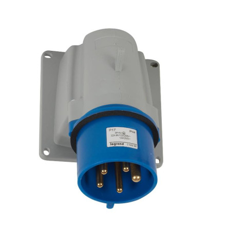 Накладная вилка - P17 Tempra Pro - IP 44 - 200/250 В~ - 32 A - 3К+Н+З