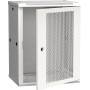 Шкаф LINEA W 15U 600x450 мм дверь перфорированная, RAL7035