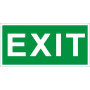 Пиктограмма (Пластина) Exit (335*165) для LYRA