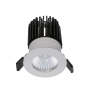 Светильник QUO 13 WH D45 3000K (with driver)