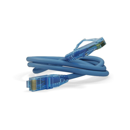 Патч-корд PC-LPM-UTP-RJ45-RJ45-C6-1M-LSZH-BL U/UTP, Cat.6, LSZH, 1 м, синий